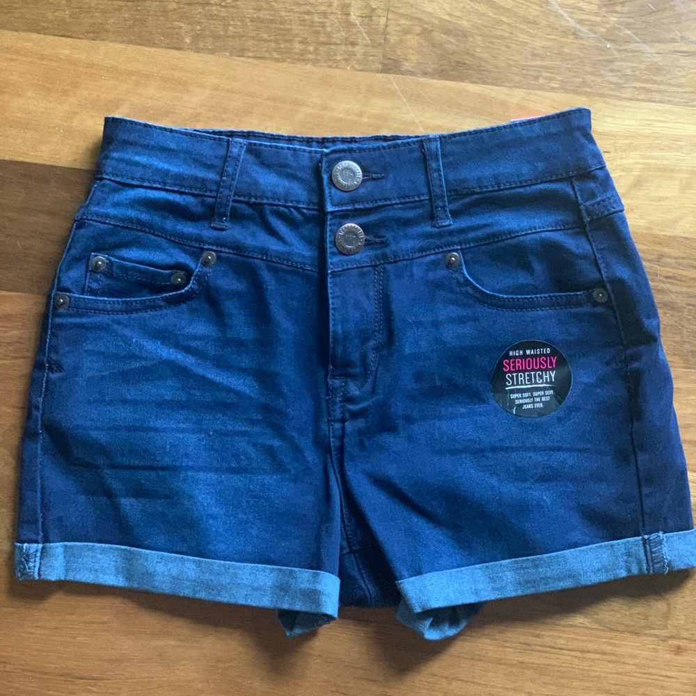 NWT HIGH WAISTED DENIM SHORTS- Aeropostale